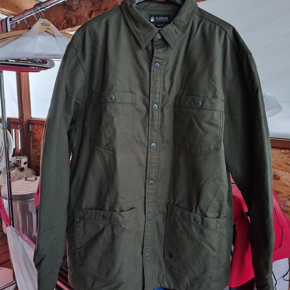 Men's Alaskan Hardgear Trapline Flannel Shirt Jac 2XLG Tall